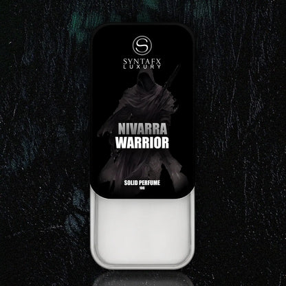 Nivarra Warrior Solid Perfume For Men | India's Strongest Solid Perfume 50% Concentration - SYNTAFX LUXURY | 10G SYNTAFX