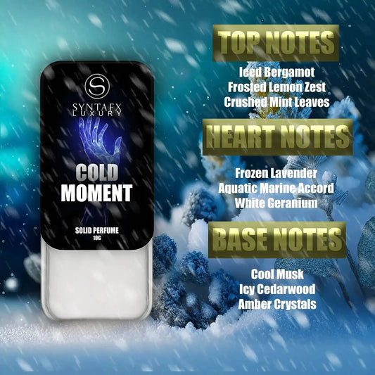 Cold Moment Solid Perfume | Luxury Fragrance | Alcohol Free | For Men (offer) 398 Rs. Buy 2 at ₹799 SYNTAFX SYNTAFX