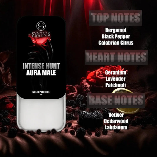 Intense Hunt Aura Male Solid Perfume | Luxury Fragrance | Alcohol Free | For Men 219 Rs. syntafx-luxury SYNTAFX SYNTAFX
