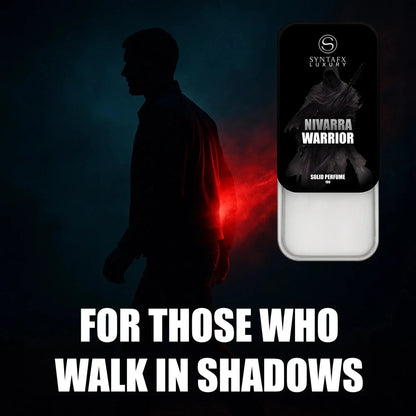 Nivarra Warrior Solid Perfume For Men | India's Strongest Solid Perfume 50% Concentration - SYNTAFX LUXURY | 10G SYNTAFX