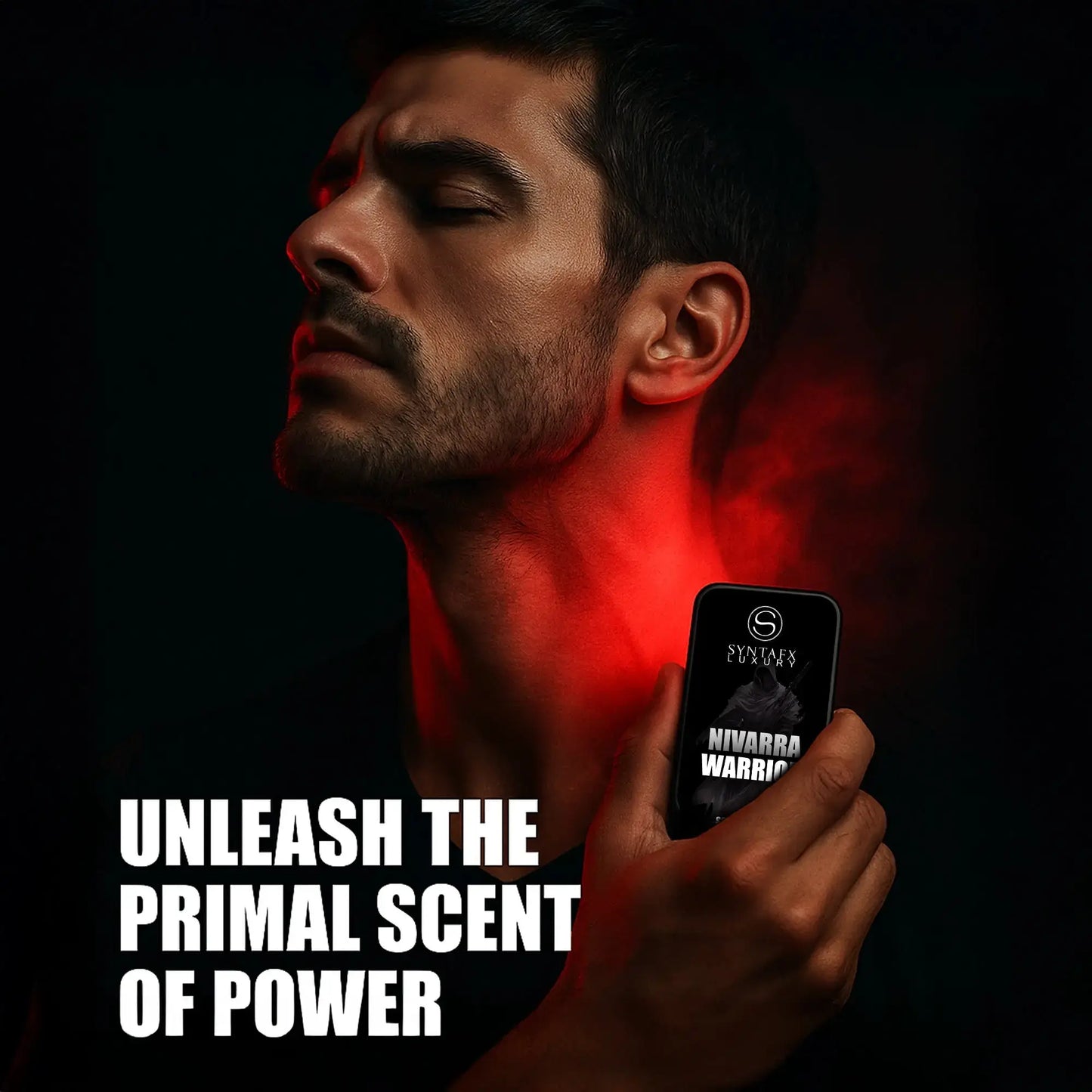 Nivarra Warrior Solid Perfume For Men | India's Strongest Solid Perfume 50% Concentration - SYNTAFX LUXURY | 10G SYNTAFX