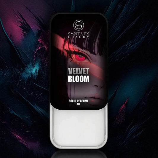 VELVET BLOOM Solid Perfume For Women | India's Strongest - Premium Long-Lasting Solid Perfume - SYNTAFX LUXURY | 10g