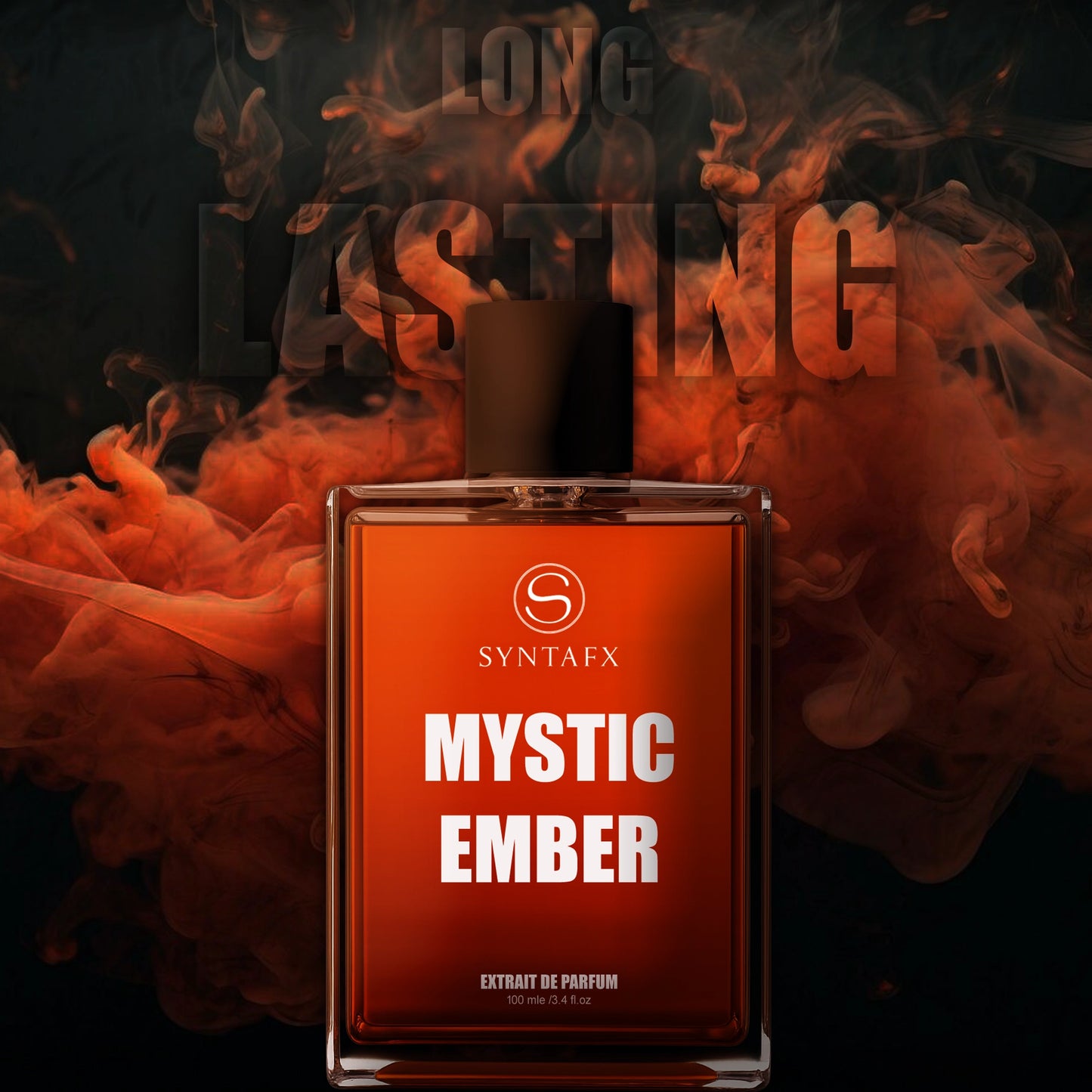 Syntafx Extrait De Parfum Mystic Ember– India’s Strongest Perfume with 50% Concentration, 100 ml